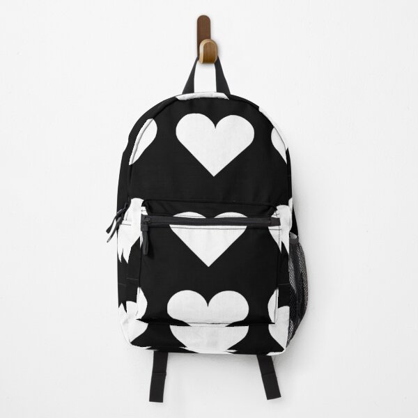 Item preview, Large WHITE & BLACK LOVE HEARTS designed and sold by RachelMacht.