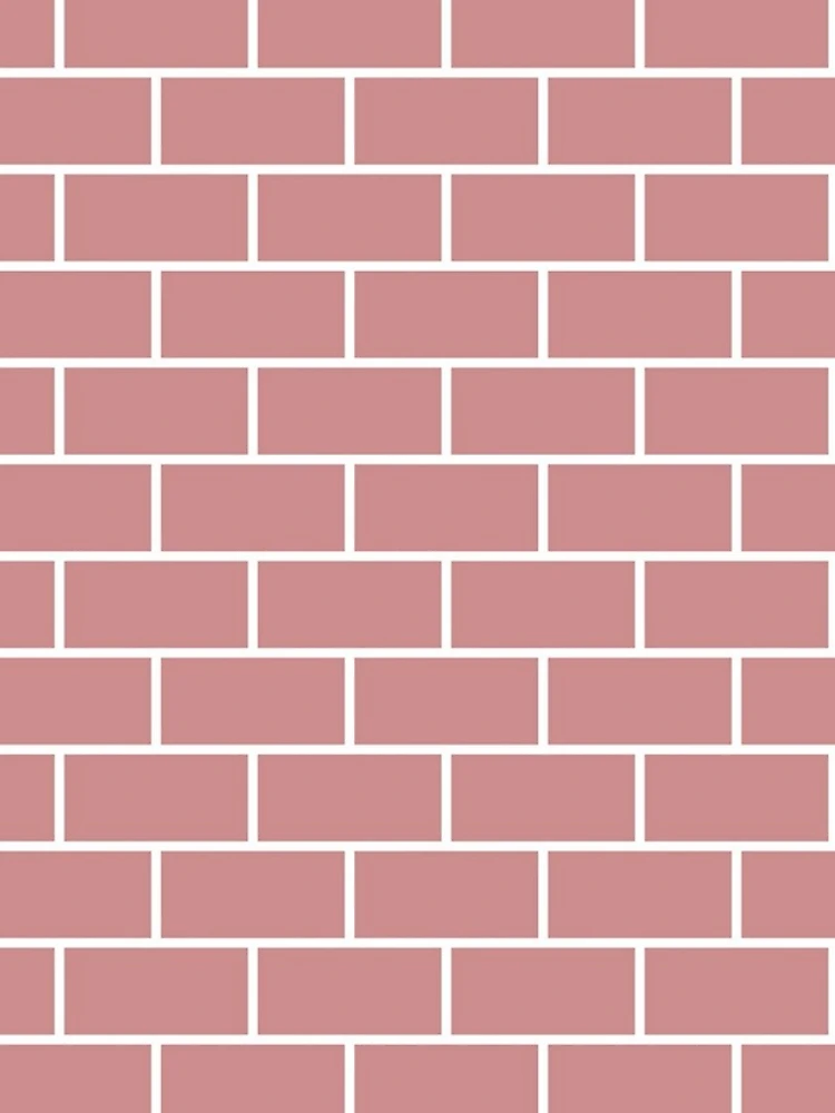 Thumbnail 4 of 4, iPhone Case, Pink Bricks Pattern designed and sold by Rizwana Khan.