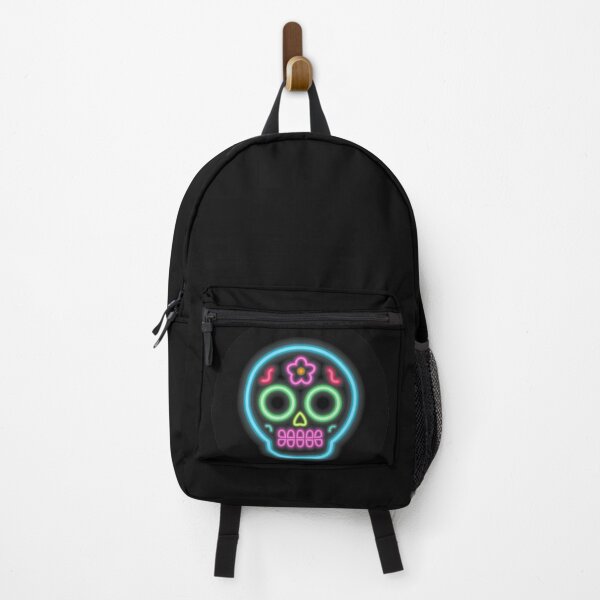 Item preview, Calavera de azúcar de neón designed and sold by ToTheCore.