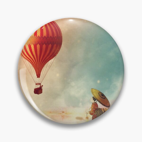 Item preview, Vintage Oriental Summer Landscape Painting designed and sold by livianasgifts.