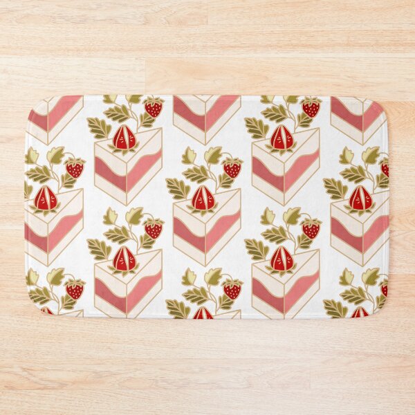 Item preview, Pink Strawberry Milk and Vanilla Cake designed and sold by artflorara.