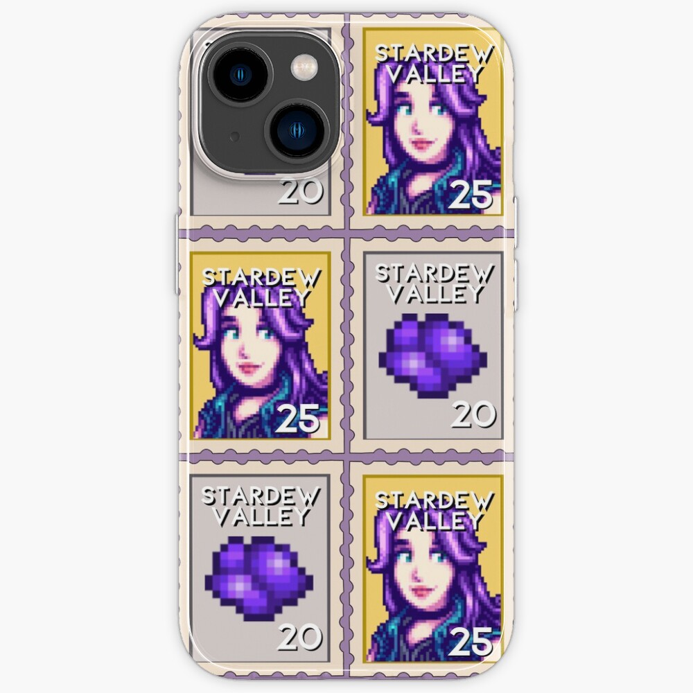 Stardew Valley Abigail And Amethyst Stamp Iphone Case For Sale By  Craftscowgirl | Redbubble
