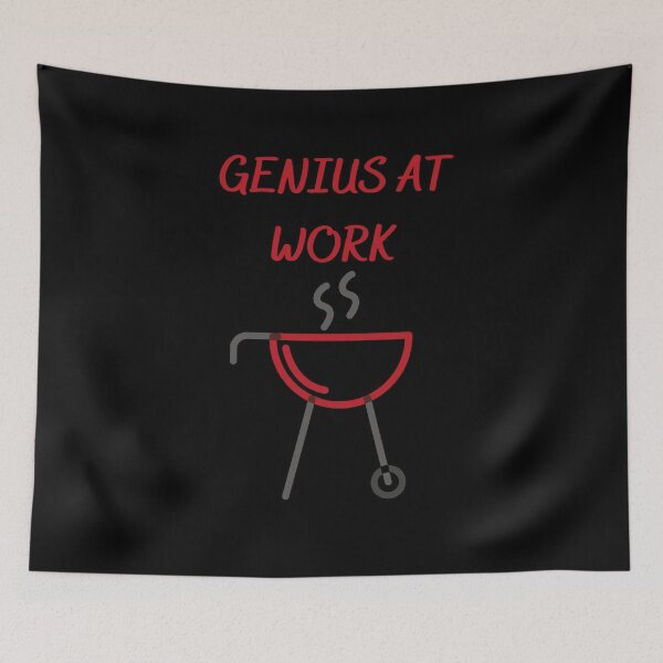 Item preview, Genius at Work - BBQ designed and sold by zareworks.