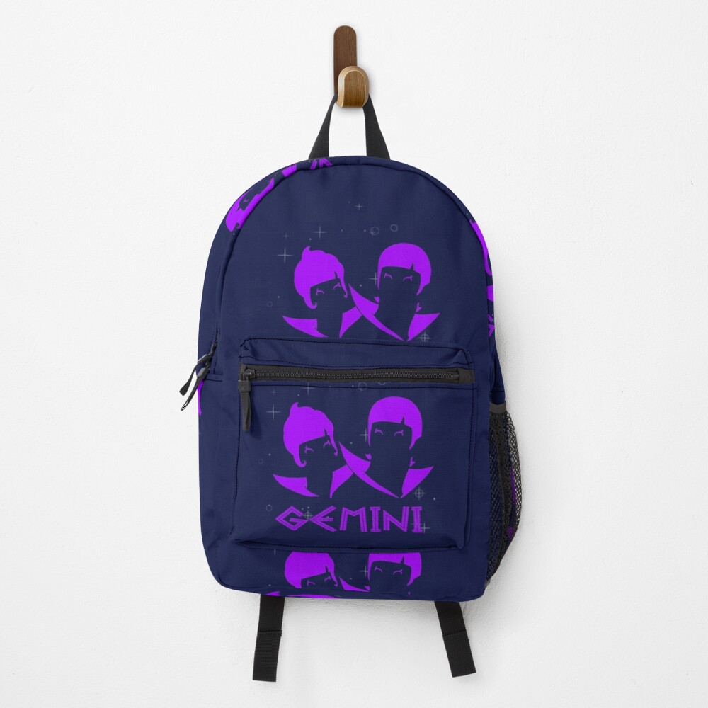 Saturday Morning Zodiac Signs GEMINI Backpack