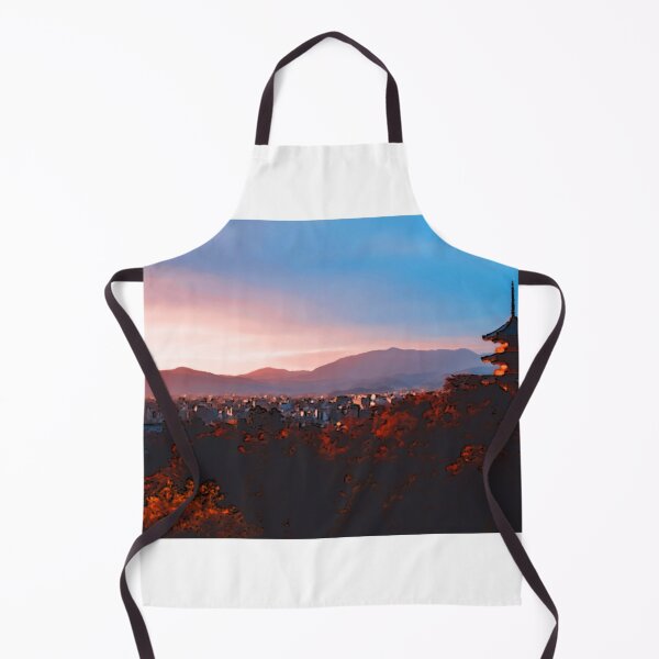 Item preview, Japanese temple and mountains in the background designed and sold by shodark.