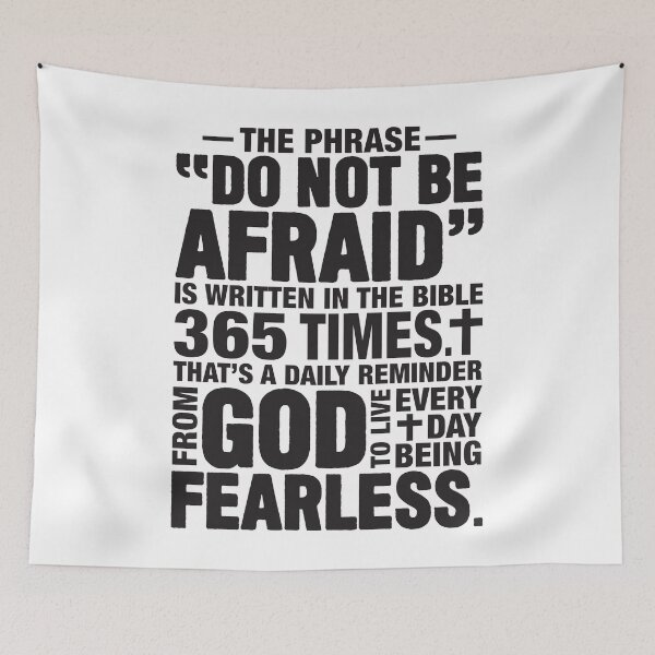 Item preview, DO NOT BE AFRAID designed and sold by plushism.