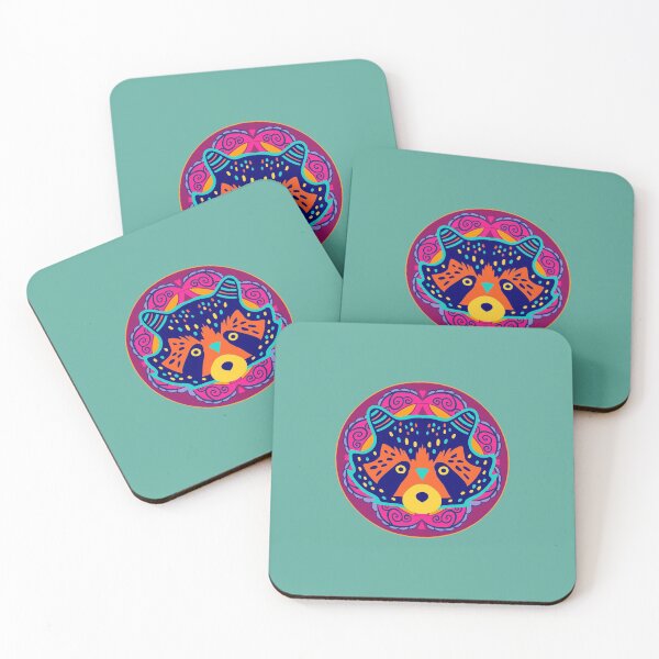 Item preview, Racoon color blast ! designed and sold by Byoudesigns.