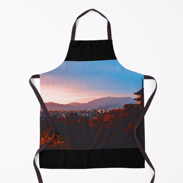 Item preview, Japanese temple and mountains in the background designed and sold by shodark.