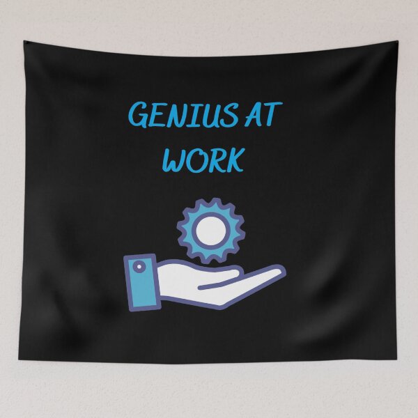 Item preview, Genius at Work designed and sold by zareworks.