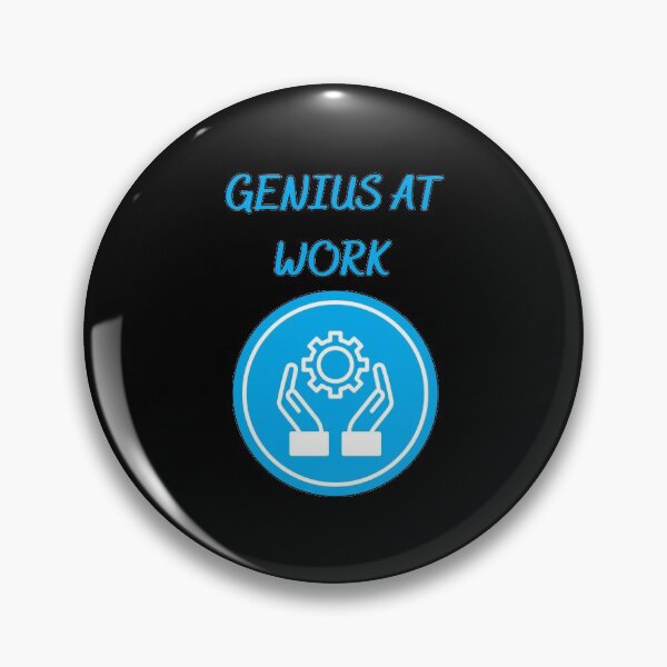 Item preview, Genius at Work designed and sold by zareworks.