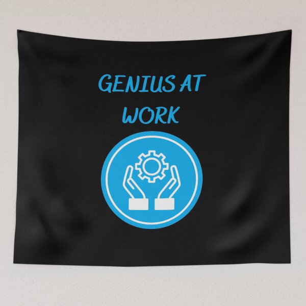 Item preview, Genius at Work designed and sold by zareworks.