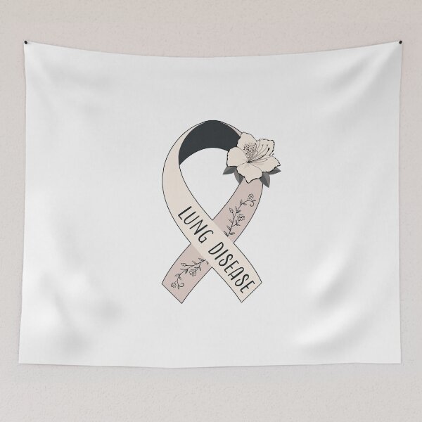 Item preview, Lung disease Awareness, Lung disease Ribbon designed and sold by AnsDesigns.