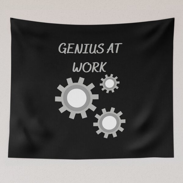 Item preview, Genius at Work designed and sold by zareworks.