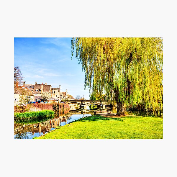 Item preview, Stamford Town Bridge And River Welland designed and sold by Paul Thompson Photography.