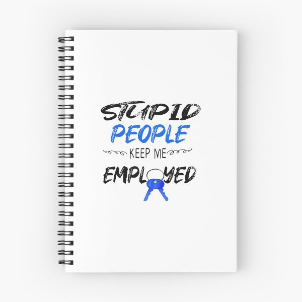 Item preview, stupid people keep me employed Funny Unique Police t-shirt Gift Probation Officer Gift , Warden Shirt, Gift For Prison Guard, Penitentiary Guard designed and sold by Ikgha.