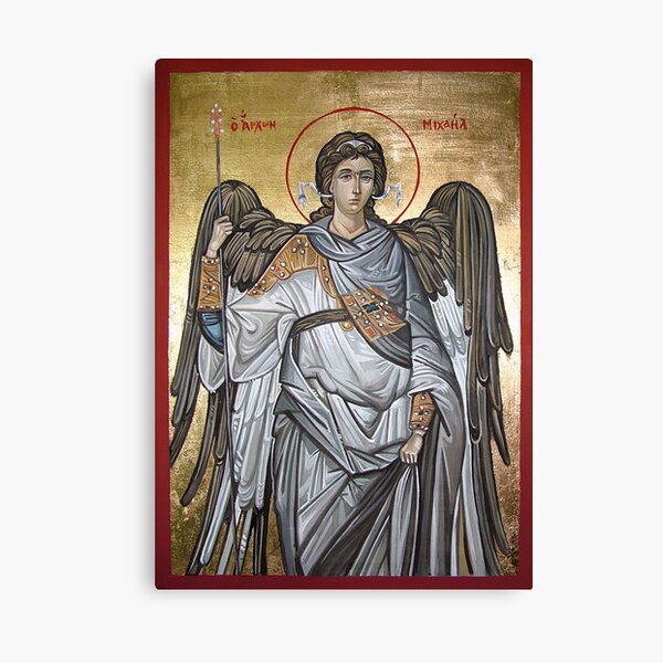 Archangel Michael - Eastern Orthodox icon Canvas Print