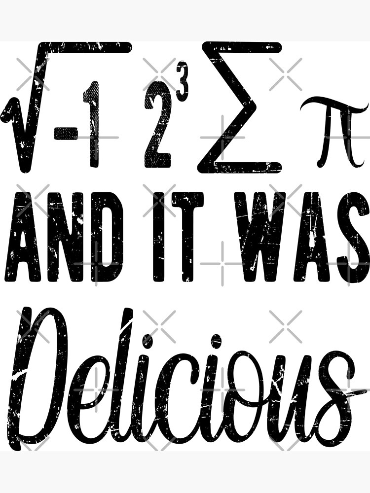 I ate sum pi Premium Matte Vertical Poster sold by Chris Conrad | SKU ...