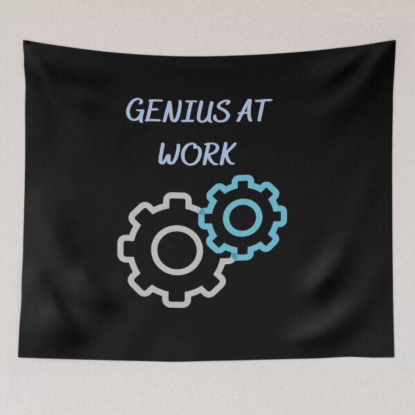 Item preview, Genius at Work designed and sold by zareworks.