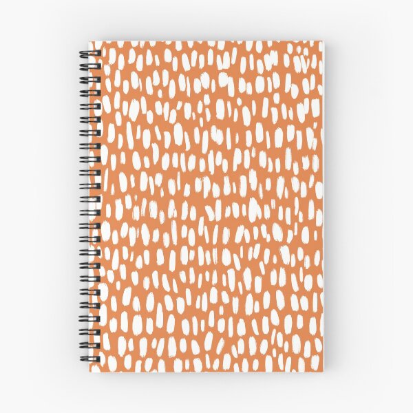 Item preview, Small Brush Strokes - Orange & White designed and sold by DeStract.