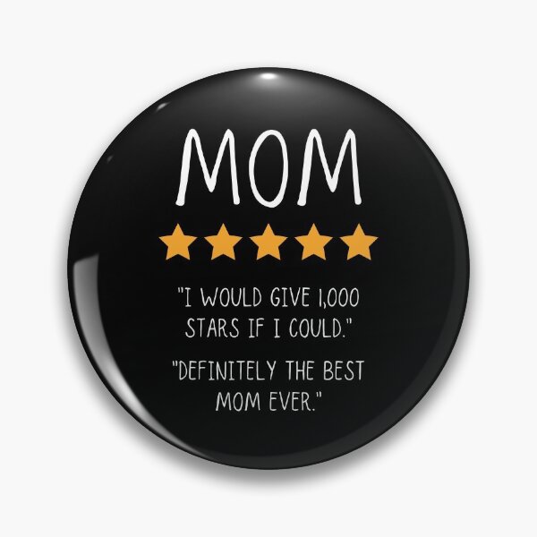 Item preview, Five Star Mom Review - Funny gift for mothers designed and sold by windcolors.
