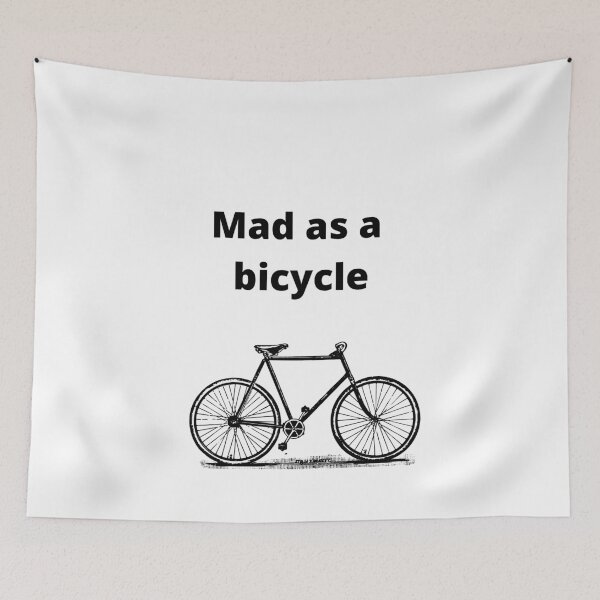Item preview, MAD AS A BICYCLE designed and sold by BOSSERY.