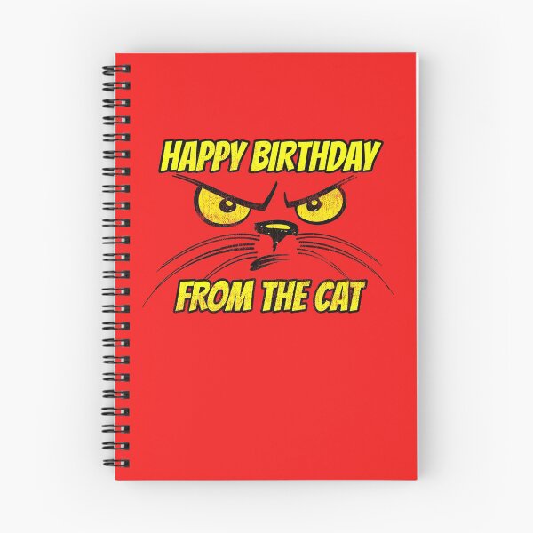Item preview, Happy Birthday From The Scary Cat Gifts  designed and sold by Willyboy16.