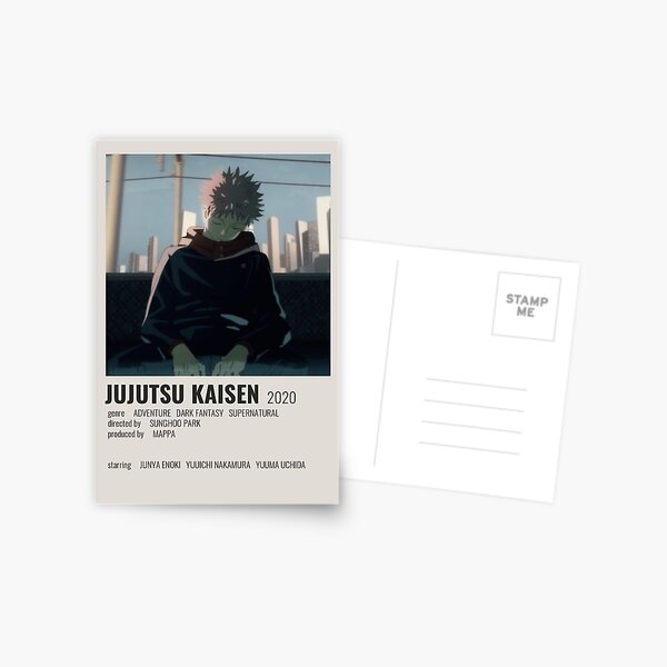Affiche de film alternative de Jujutsu Kaisen Carte postale