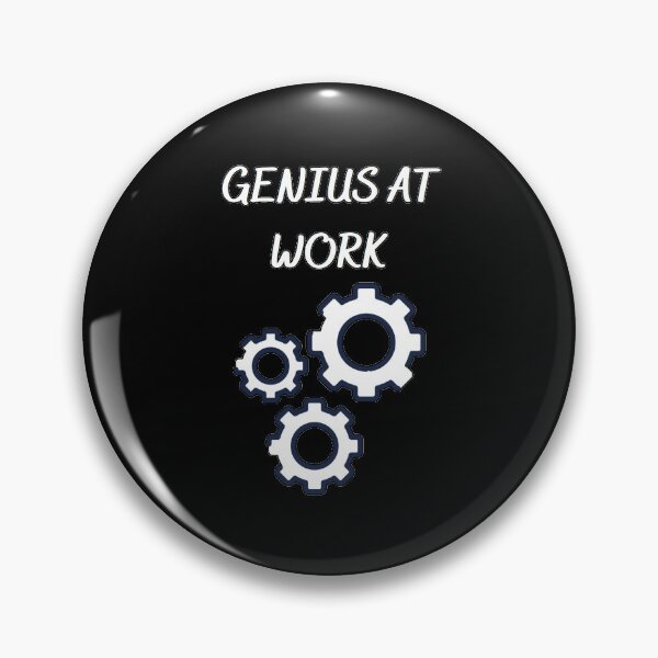 Item preview, Genius at Work designed and sold by zareworks.