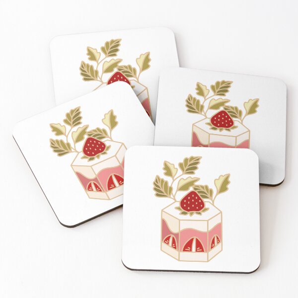 Item preview, Strawberry Milk Cheese Cake designed and sold by artflorara.