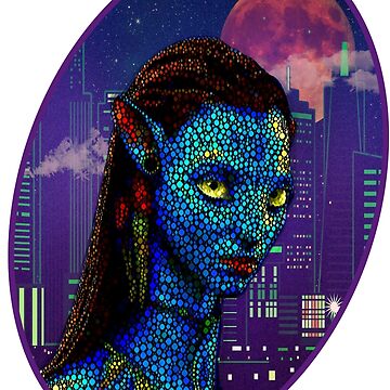 Artwork thumbnail, Neytiri in Newyork City 2 by Vk91art