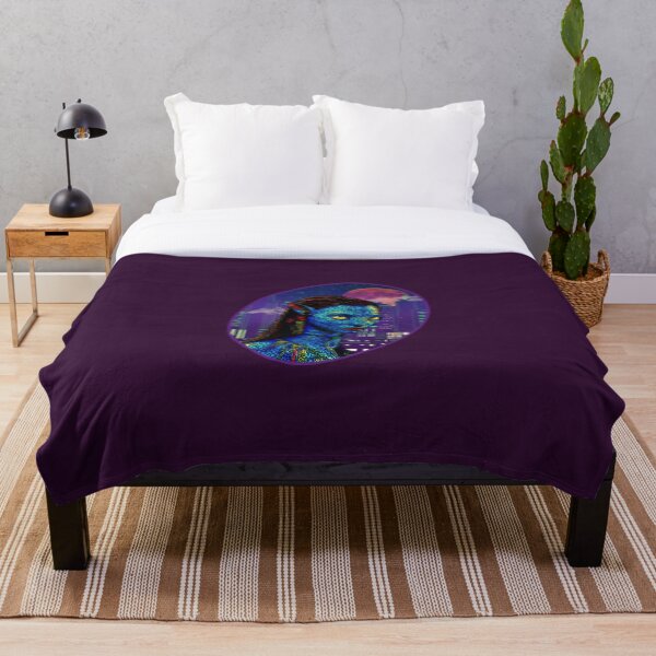 Neytiri in Newyork City 2 Throw Blanket