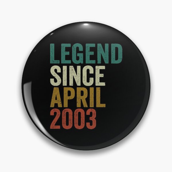 Item preview, legend since april 2003 18th birthday gifts birthday gift   designed and sold by T-DESIGNEDZ.