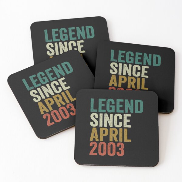 Item preview, legend since april 2003 18th birthday gifts birthday gift   designed and sold by T-DESIGNEDZ.