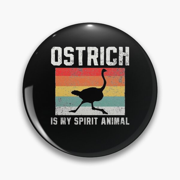 Item preview, Ostrich Vintage Retro designed and sold by CreativeGiftShp.
