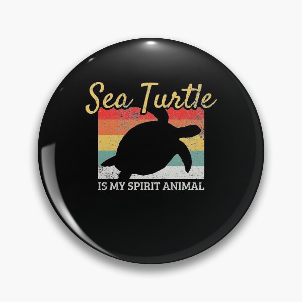 Item preview, Sea Turtle Retro Vintage designed and sold by CreativeGiftShp.