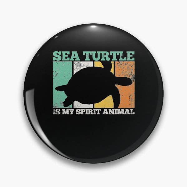 Item preview, Sea Turtle Vintage Retro designed and sold by CreativeGiftShp.