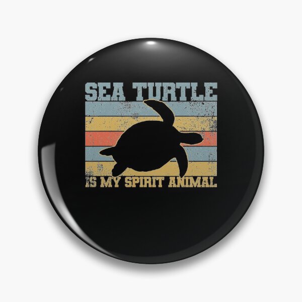 Item preview, Sea Turtle Vintage Retro designed and sold by CreativeGiftShp.