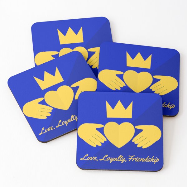 Item preview, Blue Claddagh designed and sold by bunhuggerdesign.