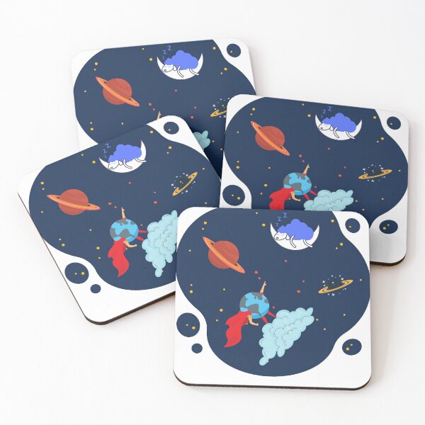 Item preview, Sleeping on the moon designed and sold by PolcnerArt.