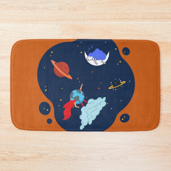 Item preview, Sleeping on the moon designed and sold by PolcnerArt.