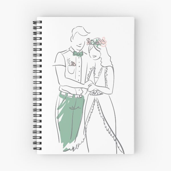 Item preview, Minimalist Vintage Couple designed and sold by Anzarr.