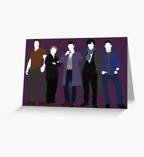 Superwholock Greeting Card