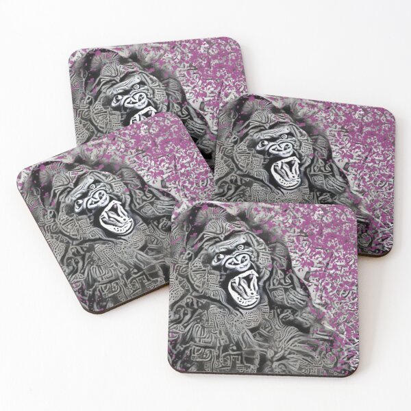 Item preview, Angry Gorilla Pop Art designed and sold by KishShop.