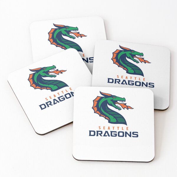 Item preview, Seattle Dragons Xfl Shirt For Men Women-white designed and sold by FWREVEDP.