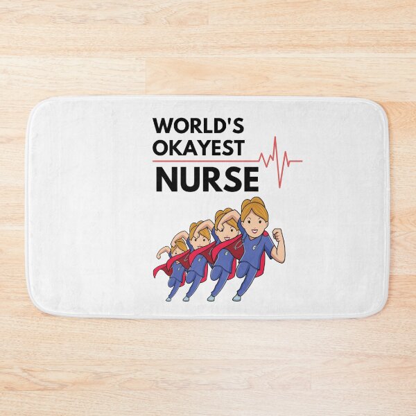 Item preview, World's okayest nurse - cool designed and sold by youngdstag.