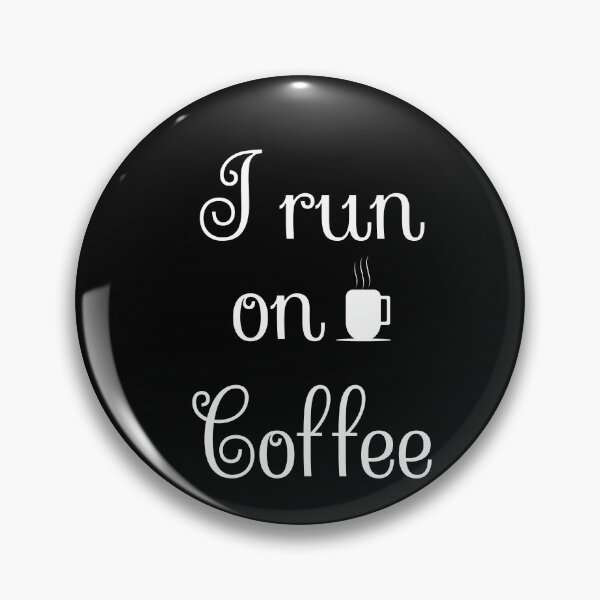 Artikelvorschau, Ich laufe auf Kaffee, Kaffeefan, Kaffee ist Leben, Kaffee Zitat entworfen und verkauft von cyhdesign.