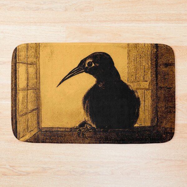 Item preview, Odilon Redon "Le Corbeau (The Crow)" designed and sold by Alexandra Dahl.
