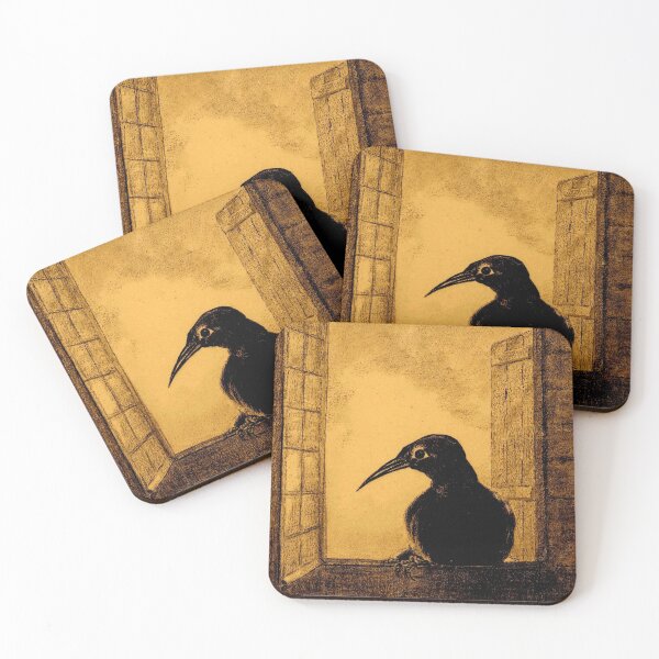 Item preview, Odilon Redon "Le Corbeau (The Crow)" designed and sold by Alexandra Dahl.