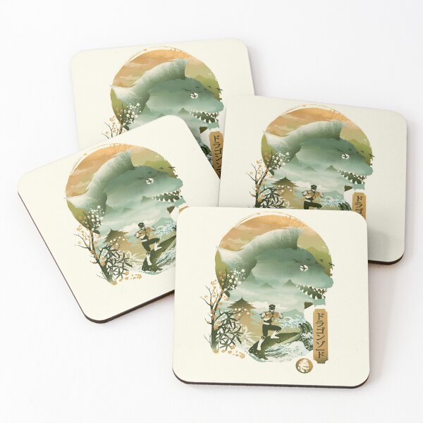 Item preview, Dragonzord Ukiyo e designed and sold by Dan Elijah Fajardo.