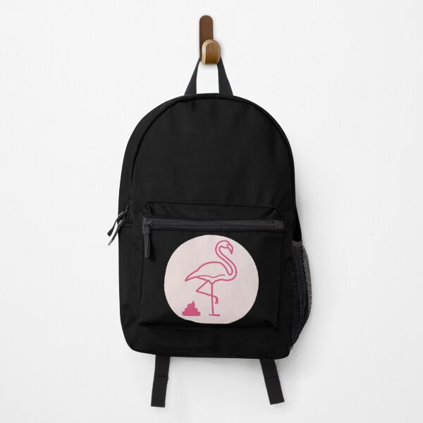 Item preview, Caution Pooping Flamingo designed and sold by Schka.